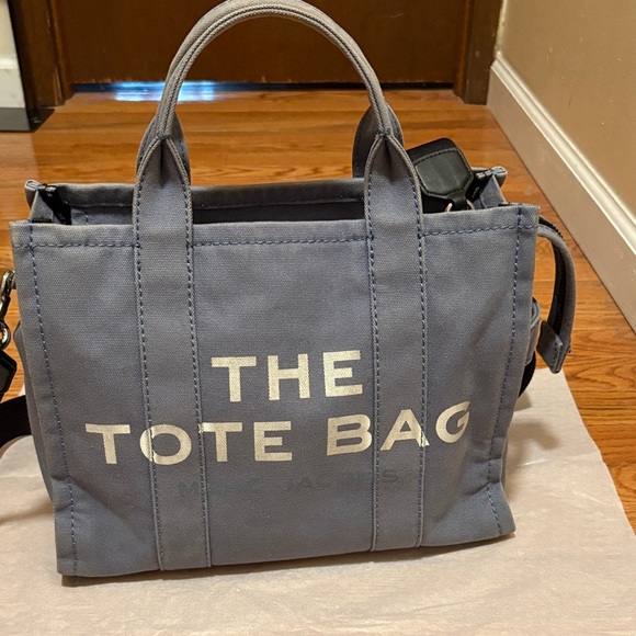 Marc Jacobs Blue Denim Canvas Messenger Bag Pre- Owned - Picture 3 of 8